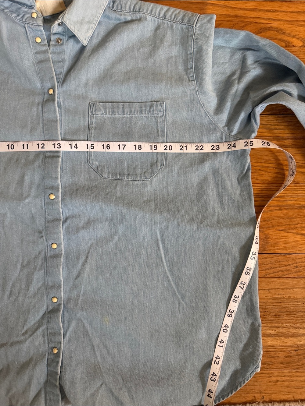 Sezane denim shirt - Picture 6 of 7